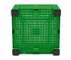 Большой контейнер 1130x1130x760 мм iBOX c перфорированными стенками и дном, на ножках