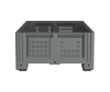 Большой контейнер 1130x1130x580 мм iBOX c перфорированными стенками и дном, на ножках